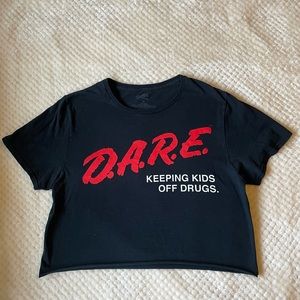 D.A.R.E Cropped Tee